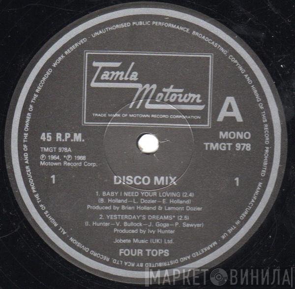 Four Tops - Disco Mix (Four Tops Medley)