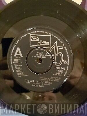 Four Tops  - It's All In The Game