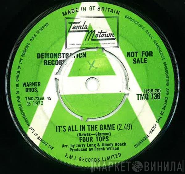 Four Tops - It's All In The Game