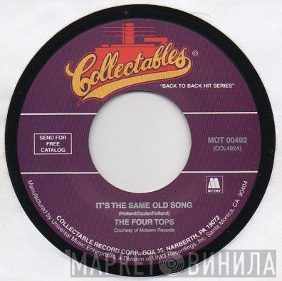 Four Tops - It's The Same Old Song / Loving You Is Sweeter Than Ever