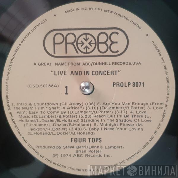Four Tops  - Live & In Concert