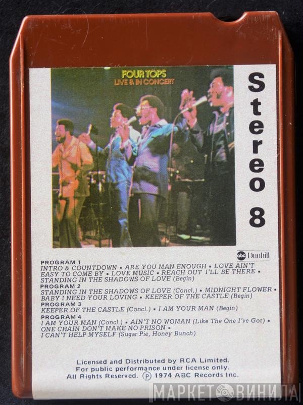 Four Tops  - Live And In Concert