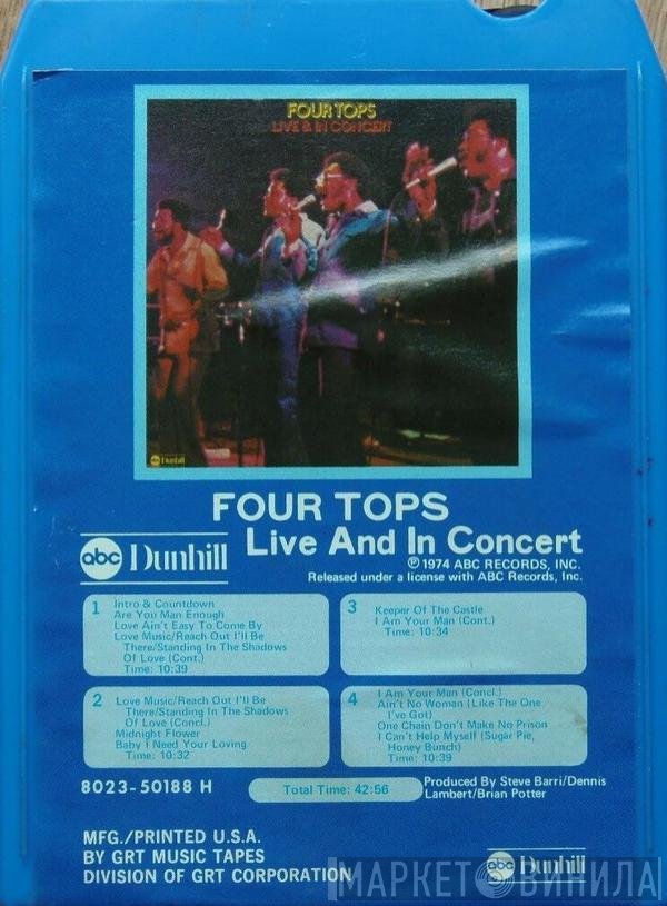 Four Tops  - Live And In Concert