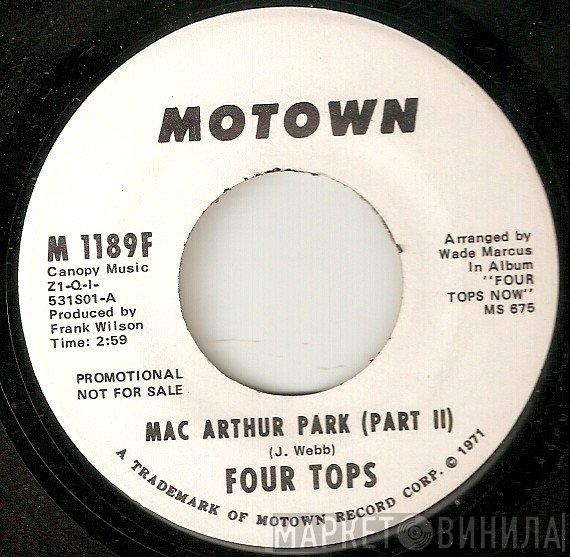 Four Tops - Mac Arthur Park