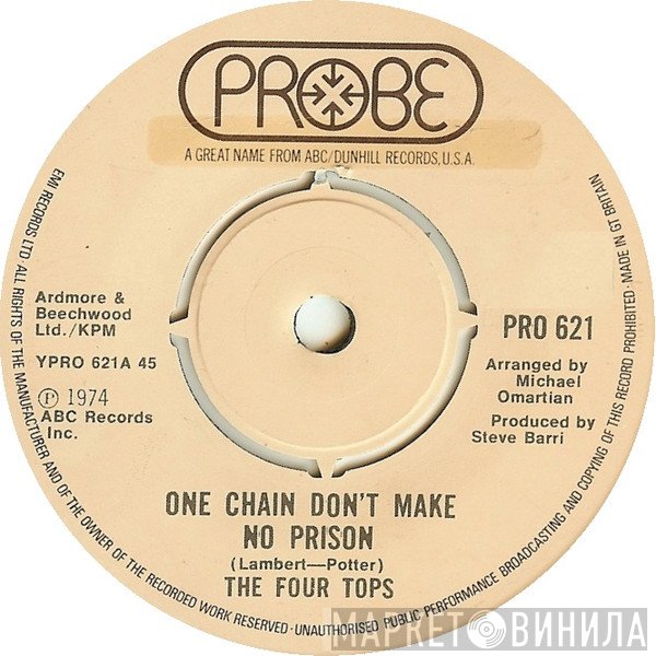 Four Tops - One Chain Don't Make No Prison
