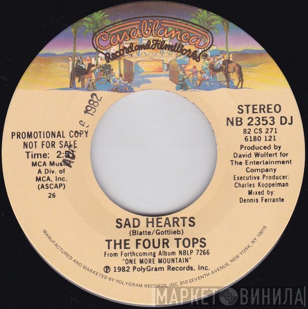 Four Tops  - Sad Hearts