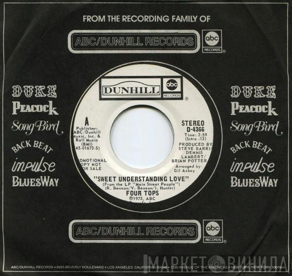 Four Tops  - Sweet Understanding Love