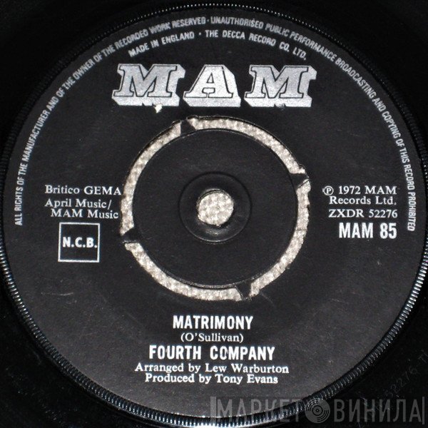 Fourth Company - Matrimony