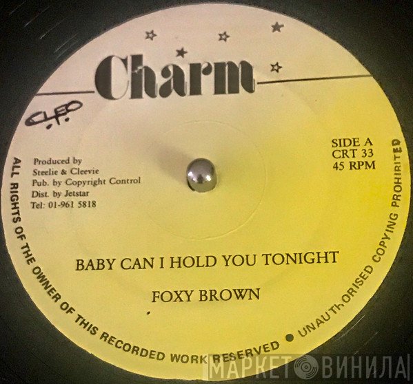 Foxy Brown  - Baby Can I Hold You Tonight