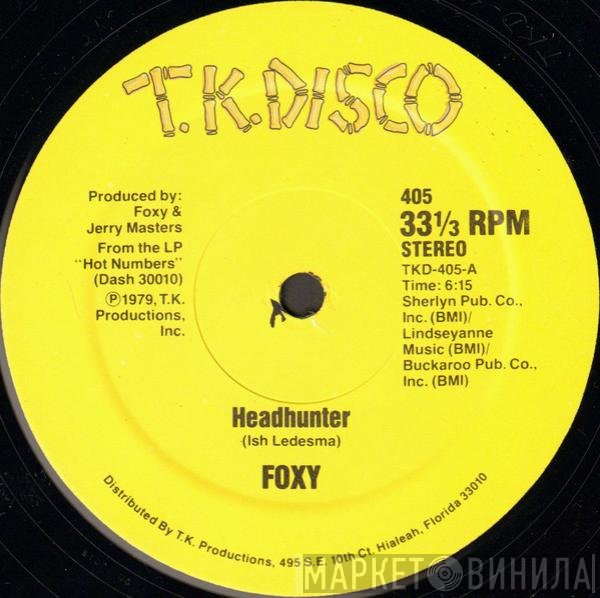 Foxy - Headhunter / Lady Of The Streets