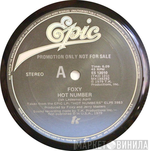 Foxy  - Hot Number