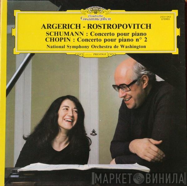 Frédéric Chopin, Robert Schumann, Martha Argerich, Mstislav Rostropovich, National Symphony Orchestra - Concerto Pour Piano / Concerto Pour Piano N° 2