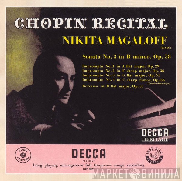 Frédéric Chopin - Nikita Magaloff  - Chopin Récital