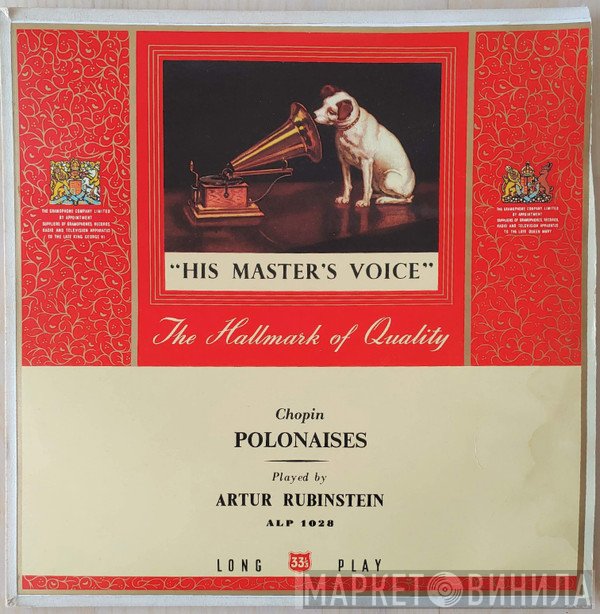 Frédéric Chopin Played By Arthur Rubinstein  - Polonaises