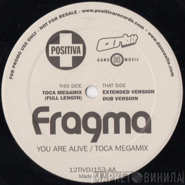 Fragma - You Are Alive / Toca Megamix