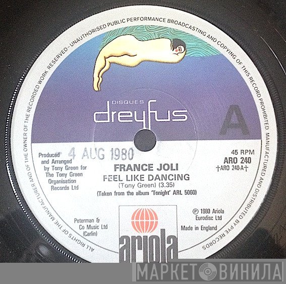 France Joli - Feel Like Dancing
