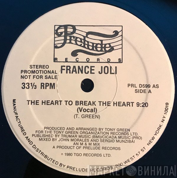 France Joli - The Heart To Break The Heart