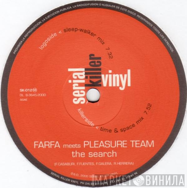 Francesco Farfa Meets The Pleasure Team  - The Search