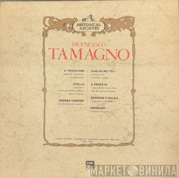 Francesco Tamagno - Voci Illustri