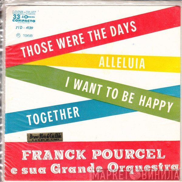 Franck Pourcel Et Son Grand Orchestre - Those Were The Days
