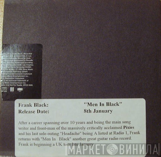 Frank Black - Men In Black