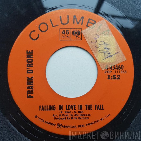Frank D'Rone  - Falling In Love In The Fall / Names In A Heart