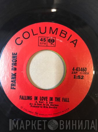 Frank D'Rone  - Falling In Love In The Fall / Names In A Heart