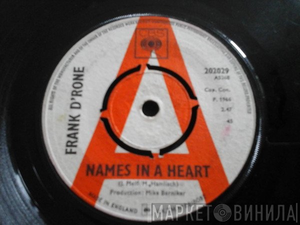 Frank D'Rone  - Names In A Heart
