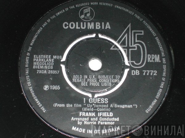 Frank Ifield  - I Guess