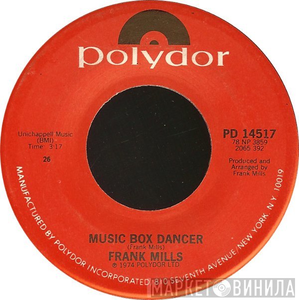 Frank Mills  - Music Box Dancer