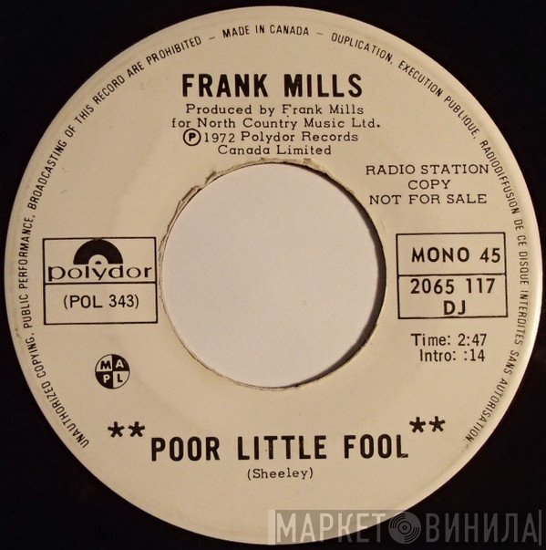 Frank Mills  - Poor Little Fool