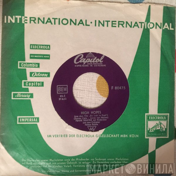 Frank Sinatra  - High Hopes / Talk To Me