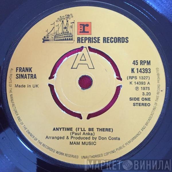 Frank Sinatra - Anytime (I'll Be There)