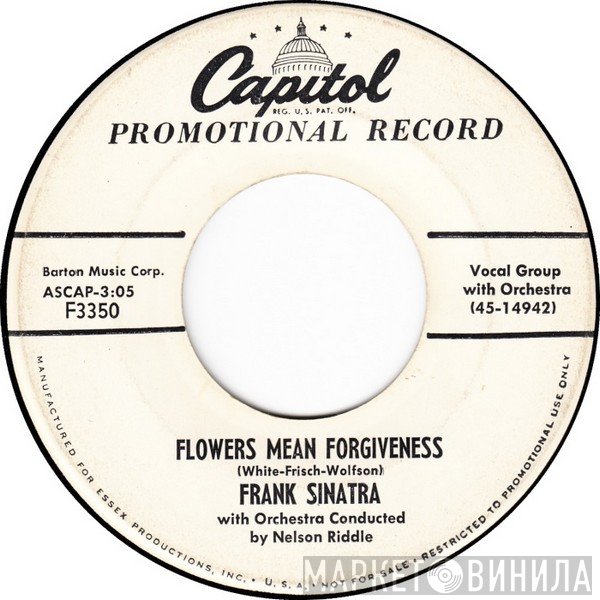 Frank Sinatra - Flowers Mean Forgiveness