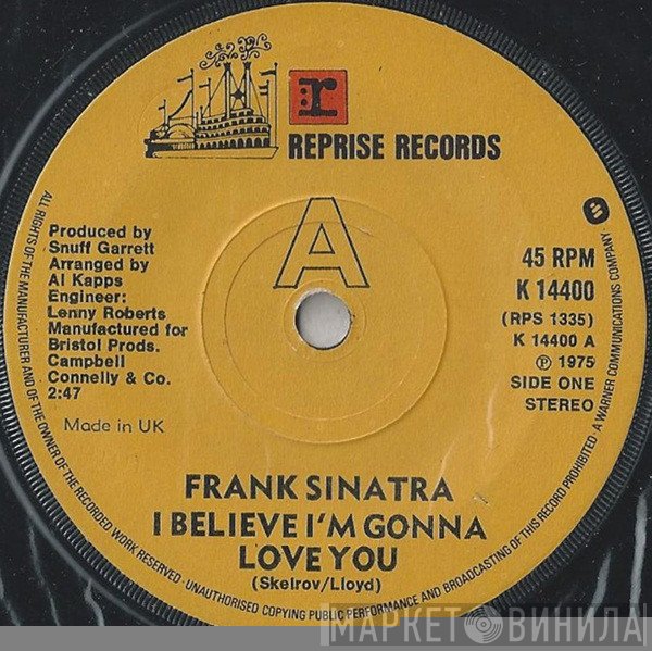 Frank Sinatra - I Believe I'm Gonna Love You