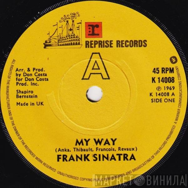 Frank Sinatra - My Way / Blue Lace