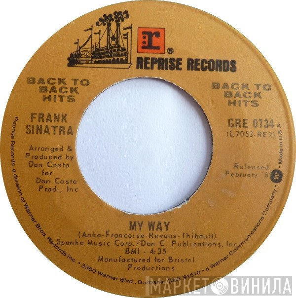 Frank Sinatra - My Way / Cycles