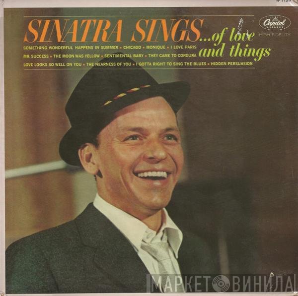 Frank Sinatra  - Sinatra Sings...Of Love And Things