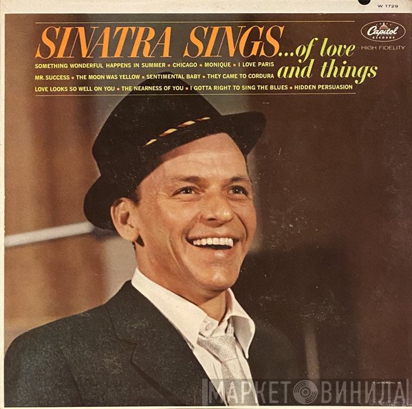 Frank Sinatra  - Sinatra Sings...Of Love And Things