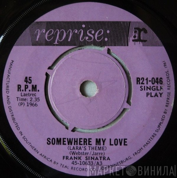 Frank Sinatra - Somewhere My Love / Winchester Cathedral