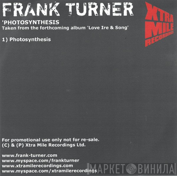 Frank Turner  - Photosynthesis