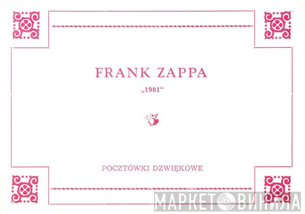 Frank Zappa  - 1981