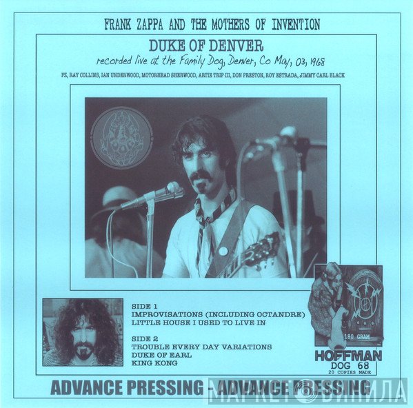 Frank Zappa And The Mothers  - Duke Of Denver