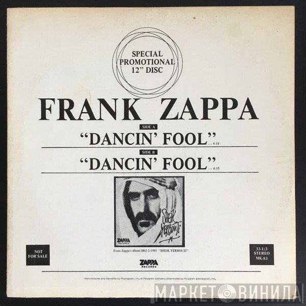 Frank Zappa  - Dancin' Fool