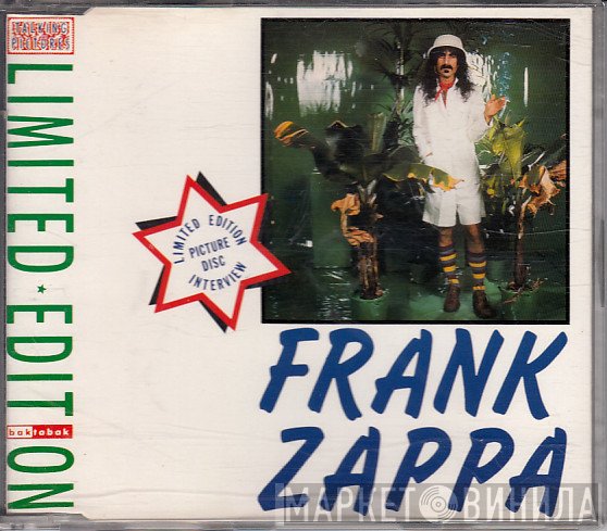 Frank Zappa  - Interview Picture Disc - Limited Edition