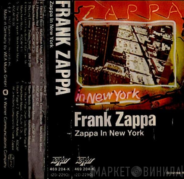 Frank Zappa  - Zappa In New York