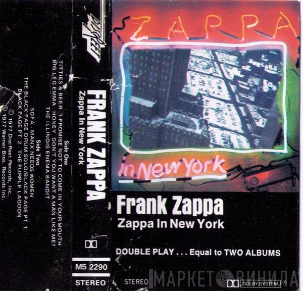 Frank Zappa  - Zappa In New York