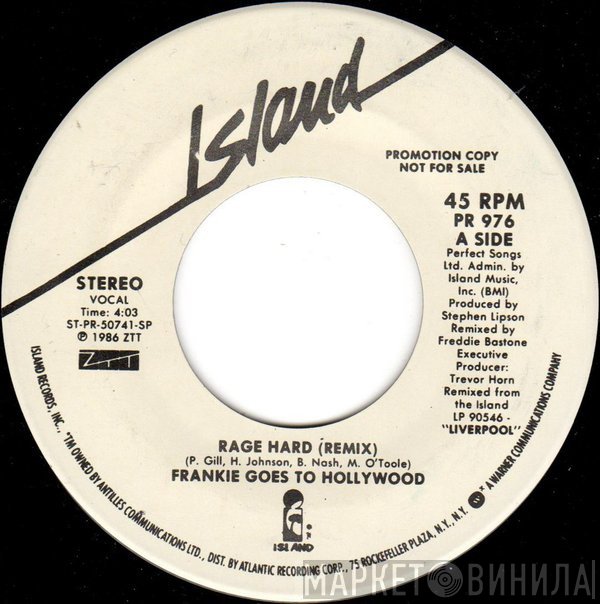Frankie Goes To Hollywood  - Rage Hard (Remix)