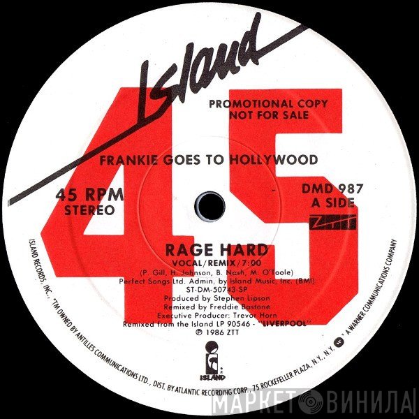 Frankie Goes To Hollywood  - Rage Hard