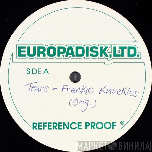Frankie Knuckles  - Tears